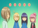 Amu, Tadase, Nagihiko and Tsukasa