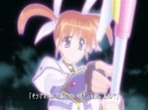 Nanoha changing to Cannon Mode