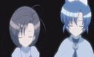 Misao and Makoto using their magic