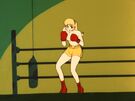 Cutie Honey as a boxer