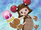 Doremi using her spell (cockroach)