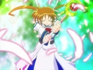 Nanoha in her transformation