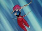 Cutie Honey using the Honey Boomerang attack