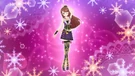 Ran Transformations Glitter Violet Coord Pose