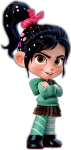 Vanellope von Schweetz! winner of the November Magical Girl Contest