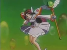 Corrector Haruna transformation pose (Wind Element Suit)