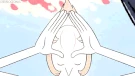 Pearl, summoning her weapon
