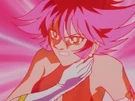 Cutie Honey using the Honey Flash