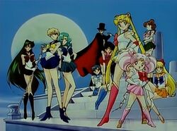 Sailor Moon S Main Cast in the Opening