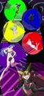 Some of Cutie Honey Forms