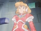 Corrector Yui changing Corrector Prism (Fire Element Suit)