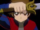 Syaoran transformation pose