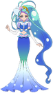Cure Mermaid Mode Elegant (Bubble)