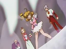 Corrector Yui using the time stop powers