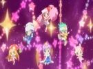 Ran, Kiseki, Pepe, Daichi, Kusukusu and Rhythm in the transformation