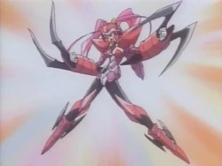 Chou Kousoku Gran Doll Aggress Mode pose