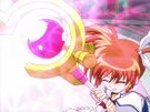 Nanoha using the Protection