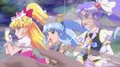 Cure Miracle watch out with Princess and Fortune