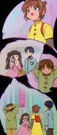 Sakura, Syaoran, Tomoyo and Eriol