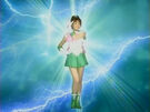 Sailor Jupiter transformation pose