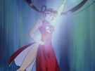 Yohko summoning her sword