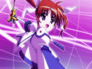 Nanoha in her transformation