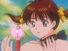 Miho in her transformation (opening)