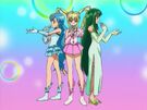 Luchia, Hanon and Rina singing