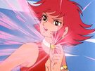 Cutie Honey using the Honey Beam attack