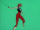 Cutie Honey transformation pose