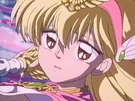 Magical Princess targeting the enemy (sad)