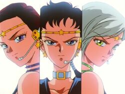 The appearance of the Sailor Starlights