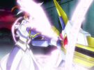 Nanoha using the Buster Shoot