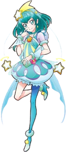 Cure Milky! winner of the February Magical Girl Contest