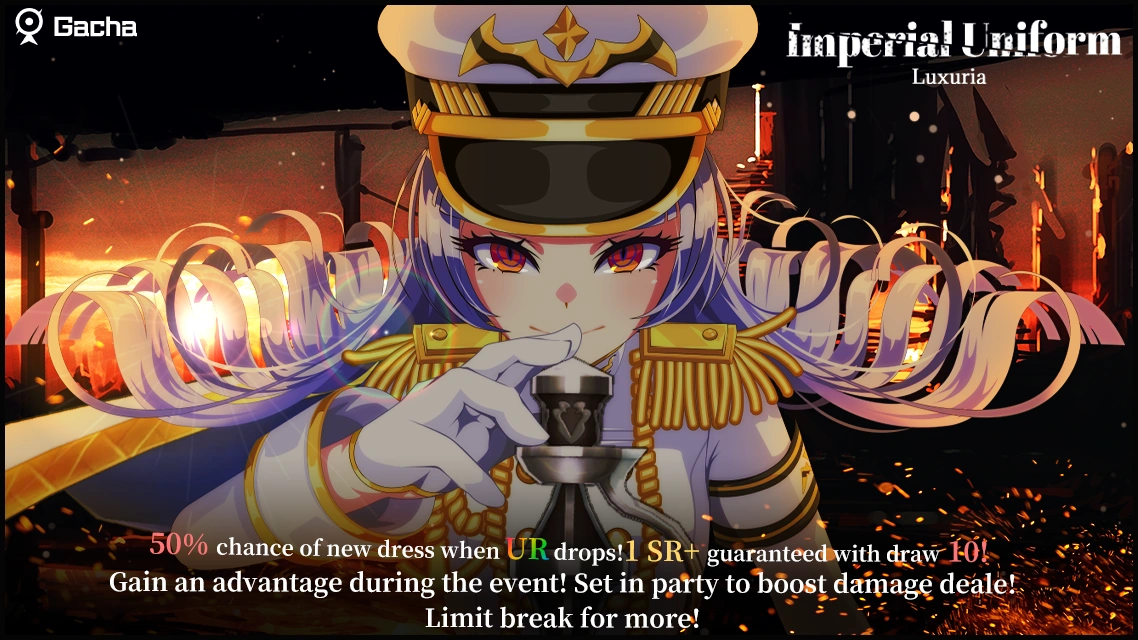 Gacha: Imperial Uniform | MAGICAMI Wiki | Fandom