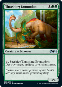 148/205 Thrashing Brontodon