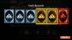 Vault rewards