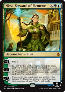204/287 Nissa, Steward of Elements