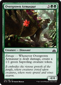 141/205 Overgrown Armasaur