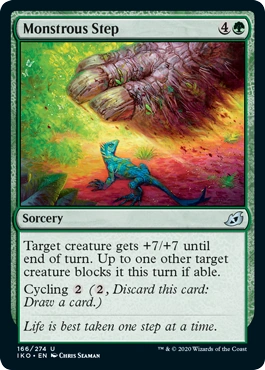 Monstrous Step | MagicArena Wiki | Fandom