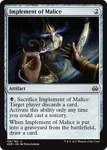 159/194 Implement of Malice