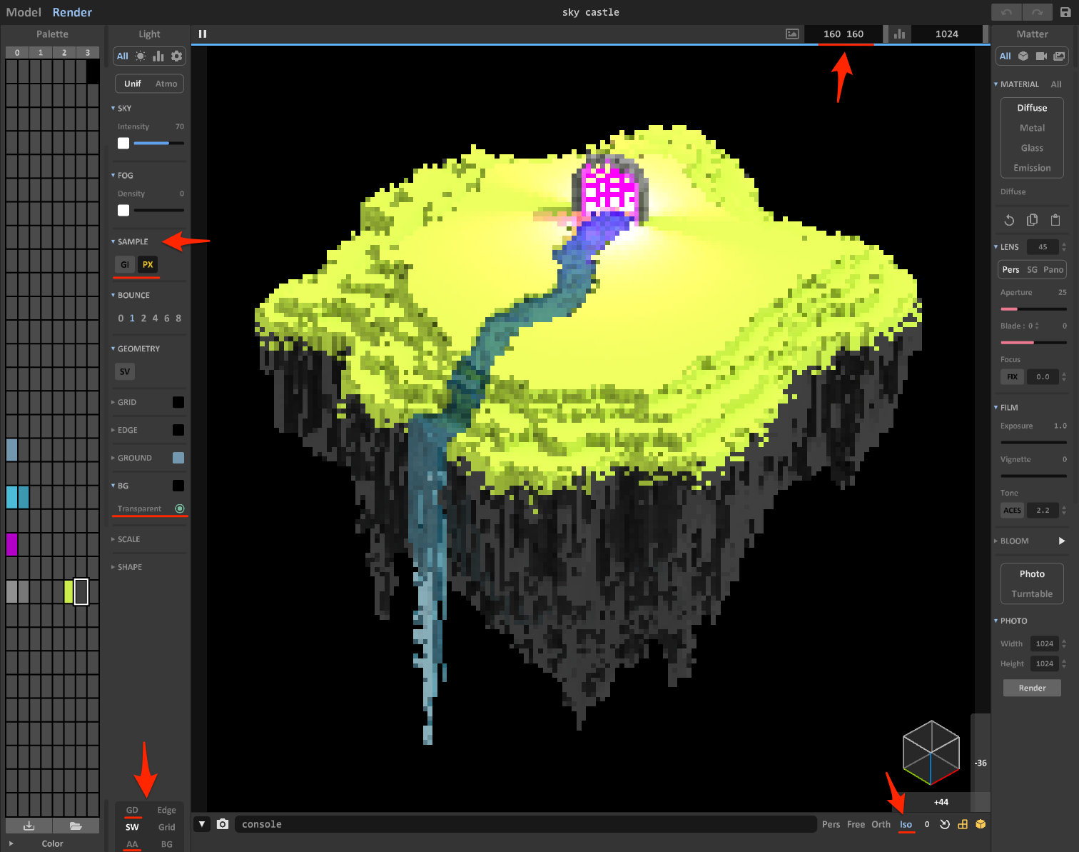 magicavoxel pixelated render magicavoxel pixelated render