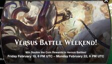 Vs battle weekend