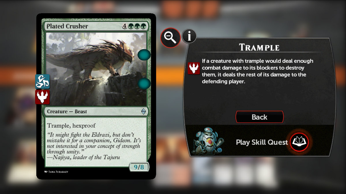 trample Trample | Magic Duels Wikia | Fandom