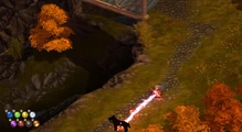 5th Elven Horse: THE SNEAKY HORSE. Walk backwards before crossing the 1st bridge at the mountain pass.
