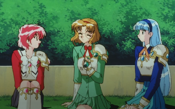 Magic Knight Rayearth The Magic Knights & Aska From Fahren