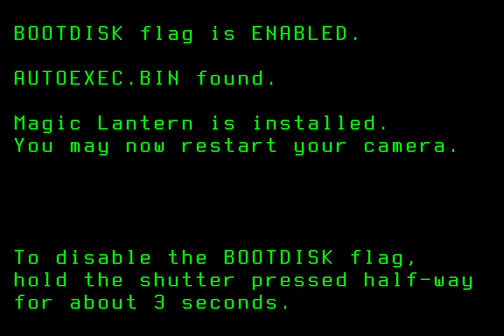 Unified Install Ja Magic Lantern Firmware Wiki Fandom