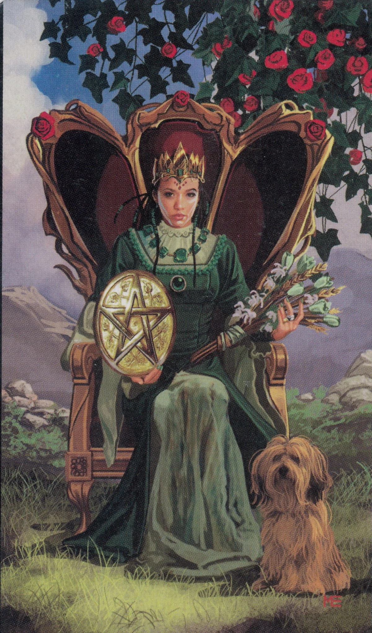 Queen of pentacles таро. Карта таро уэйта королева пентаклей. Королева кубков значение и королева пентаклей. Королева пентаклей таро. Принцесса пентаклей таро.
