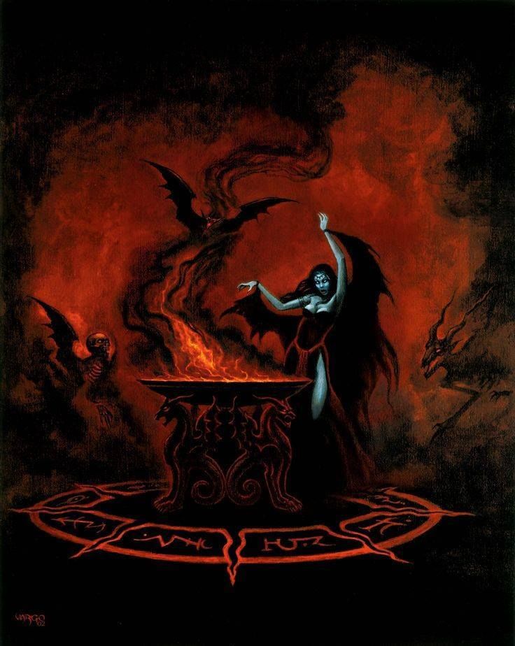 Черная магия зла. Joseph Vargo Witch.