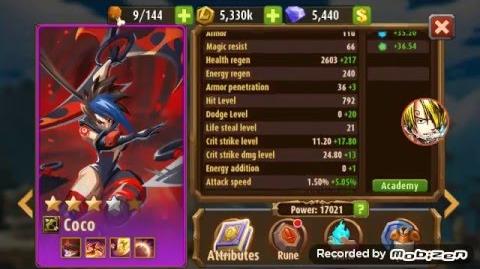 Magic Rush Heroes Coco lvl 85 Review